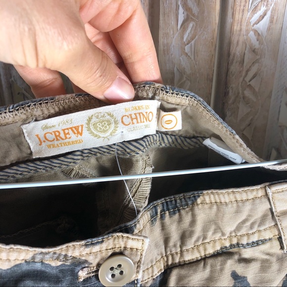 J Crew floral camo utility shorts 0 - Picture 3 of 8